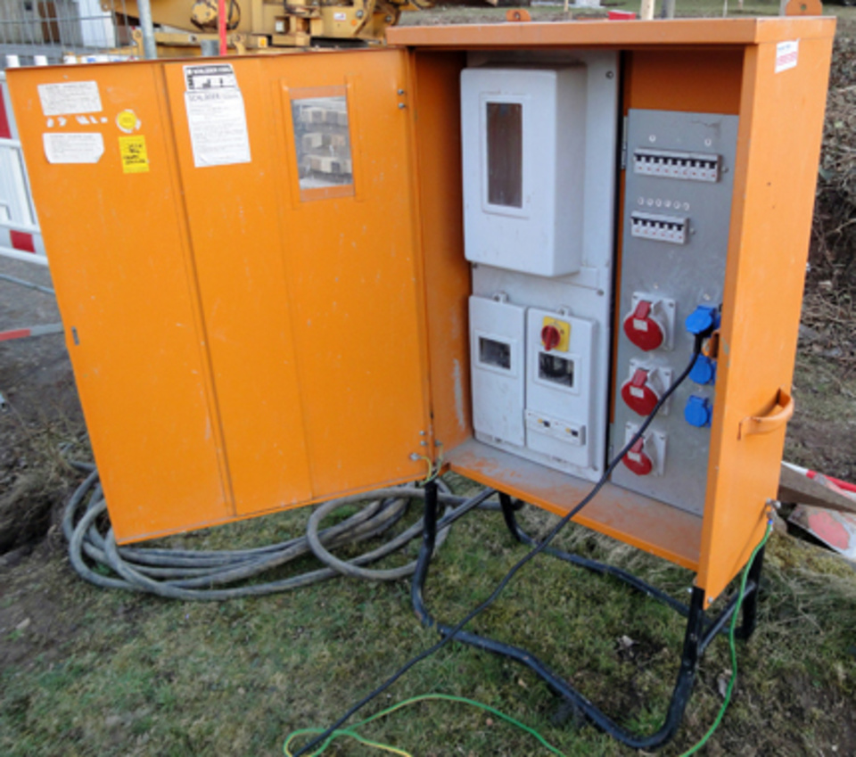 Baustromkasten bei Elektrotechnik Steinbrecher in Kölleda