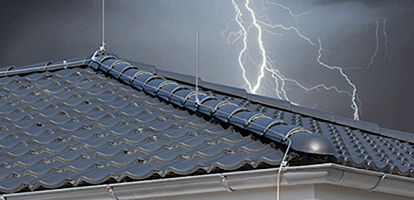 Äußerer Blitzschutz bei Elektrotechnik Steinbrecher in Kölleda